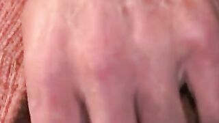Mature amateur teases dick before solo session