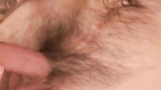Amateur jerks off ater interview and cums hard
