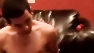 JoeSchmoeXXX.com - Young amateur barebacks his gay partner and swallows loads of cum