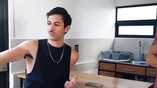 Enrique Mudu destroys Alberto Chimal with his huge dick