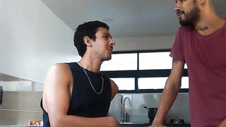 Enrique Mudu destroys Alberto Chimal with his huge dick