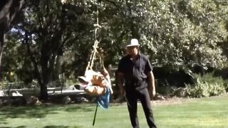 Blonde Public Humiliation and Fucking