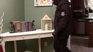 Andrew aggressively slams his ass to an explosive orgasm