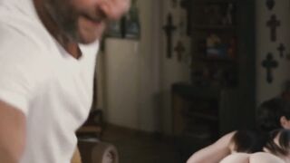 Colby Jensen wrecks TS Natalie Mars hole with thick raw cock