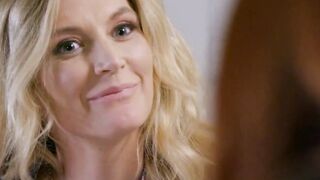 Stepdaughter Kenzie Reeves smothers faces in a threesome