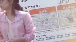 Hidden cam exposes small tits of Japanese babes