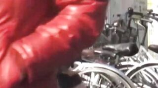 Watcher thrilled filming Japanese vixens in bold mini skirts