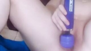 Pregnant Anal Orgasm with a Sex Toy
