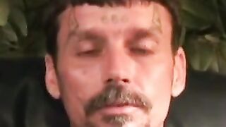 Rough stud wanks solo and shoots hot thick cum