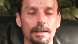 Rough stud wanks solo and shoots hot thick cum