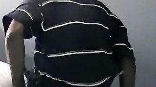 Young amateurs drained by chubby homos hungry mouth
