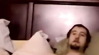 Interracial blowjob with black jocks throat expertise