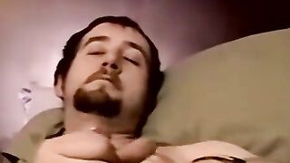 Interracial blowjob with black jocks throat expertise
