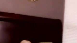 Interracial blowjob with black jocks throat expertise