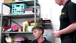 Brody Kayman fingers then rams trainee Jack Valor