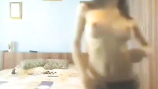Big-Tits Bollywood Dancer Strips for Webcam