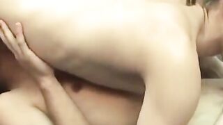 Petite gays swap head before going raw together