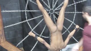 DaddyBondageBoy.com - RT's big cock jerked off with finger in butt hole