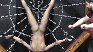 DaddyBondageBoy.com - RT's big cock jerked off with finger in butt hole