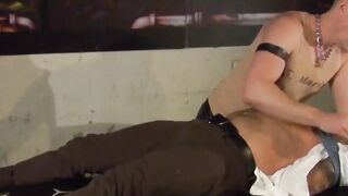 MuscleJockBound.com - Dart ties Derek da Silva in bondage