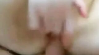 Amateur Couple's CIM Webcam Show - Big Tit Babe