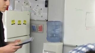 RawTwinkys.com - Skinny twink Felix's raw ass filling with big cock in classroom