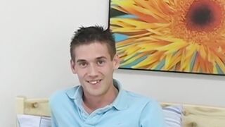 BoyObsession.com - Lean Caleb Levi's self-pleasure with ass play and intense wanking