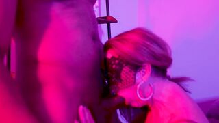 ARTEMIXXX Masked Mylfy goes black