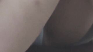 Beauty fingers herself while the voyeur watches closely