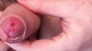 LucaXx fists his cock hard till semen floods his hand
