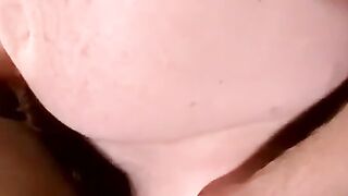 JoeSchmoeXXX.com - Young fat guy cums in black mature's mouth after intense bareback