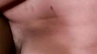 JoeSchmoeXXX.com - Young fat guy cums in black mature's mouth after intense bareback