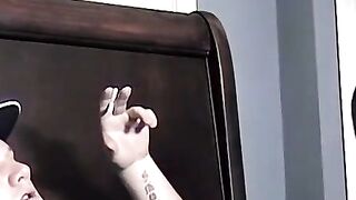 JoeSchmoeXXX.com - Young fat guy cums in black mature's mouth after intense bareback