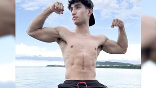 Hot muscle latino boy posing pics comp
