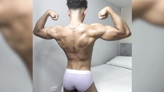 Hot muscle latino boy posing pics comp