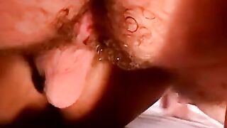 Mature straight amateur jerks off to porn with pride