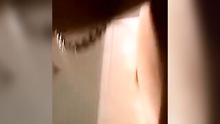 Mature straight amateur jerks off to porn with pride