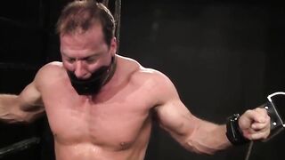 Dire Callahan returns to torment Derek Pain in brutal bondage