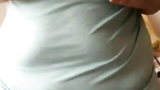 BBW Girl Uses Vibrator for Quick Orgasm