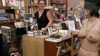 Bound and Exposed in Public Bookstore