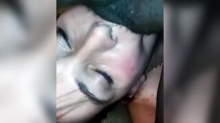 Interracial Blowjob: Slut Craves BBC Cum
