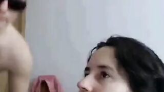 Pareja Española: Webcam Amateur con Facial