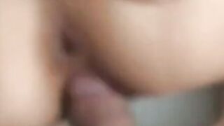 Amateur Chinese Girl Rides to Orgasm