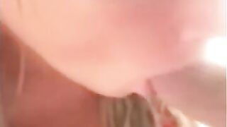 Beach Blowjob with My Blonde Amateur Girlfriend