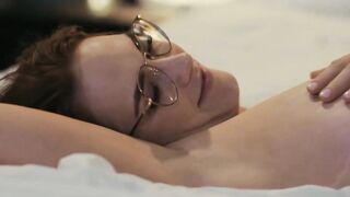 Lena Paul and Siri Dahl slit tonguing before a BBC rams them