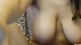Big-Titted Blonde Amateur on Webcam