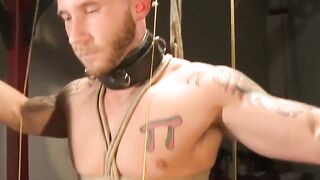 MuscleJockBound.com - Luke Riley dominates naked Drake Jaden