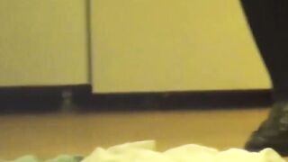 Bad Japanese students pee outdoors strolling school to home