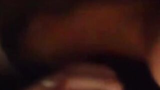 Lady captures golden piss in a container for voyeurs eyes