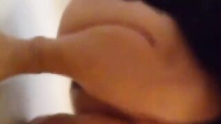 Lady captures golden piss in a container for voyeurs eyes